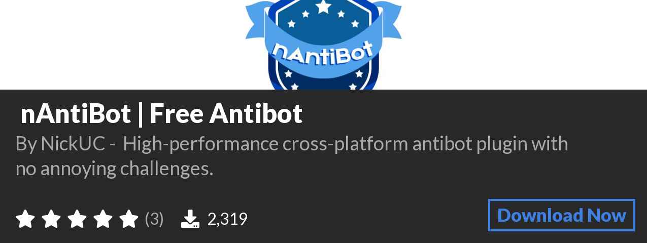 Download 🛡️ nAntiBot | Free Antibot on Polymart.org