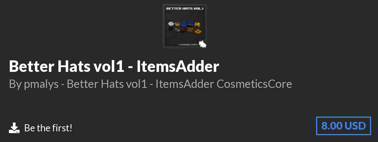Download Better Hats vol1 - ItemsAdder on Polymart.org