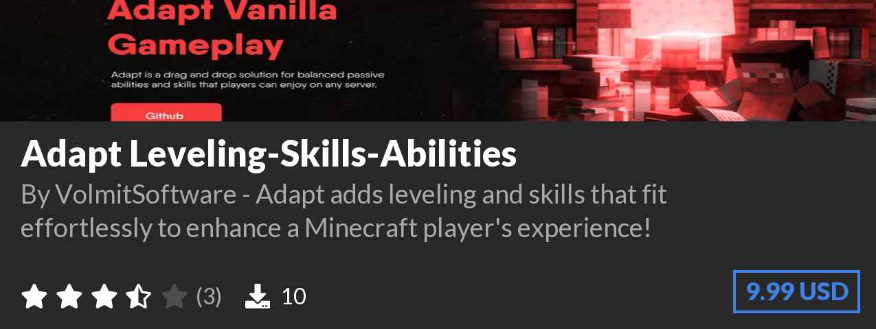 Download Adapt Leveling-Skills-Abilities on Polymart.org