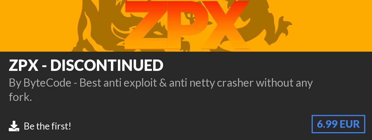 Download ⭐️ ZPX - Anti-Exploit ⭐️ on Polymart.org