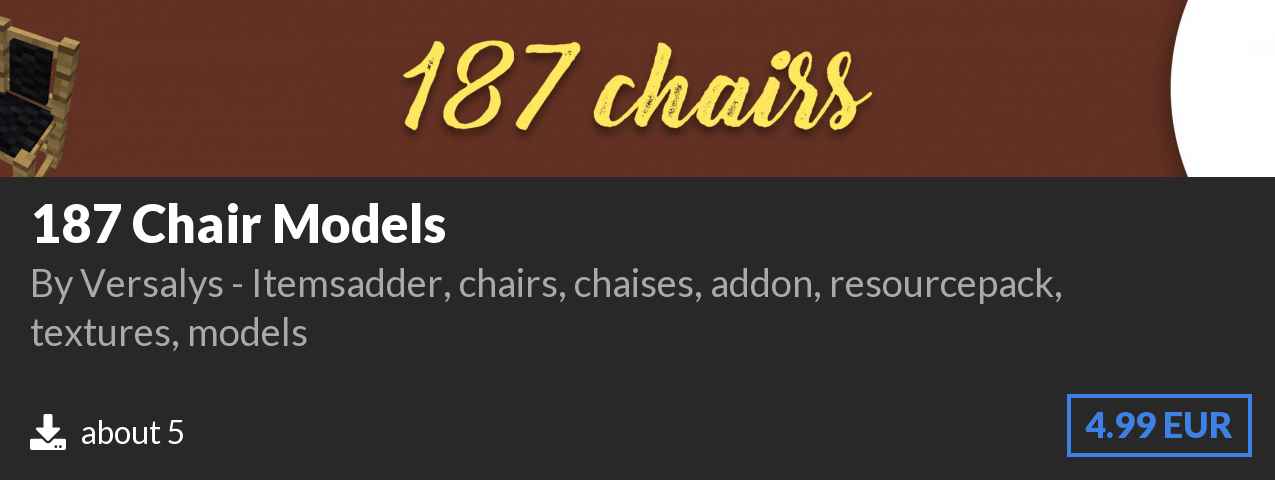 Download 187 Chair Models on Polymart.org