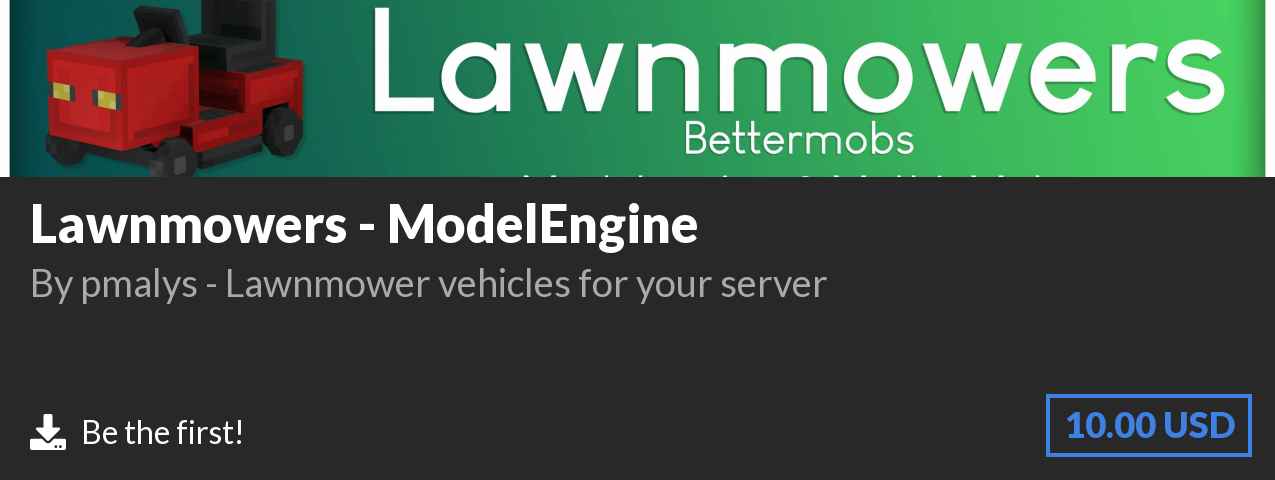 Download Lawnmowers - ModelEngine on Polymart.org