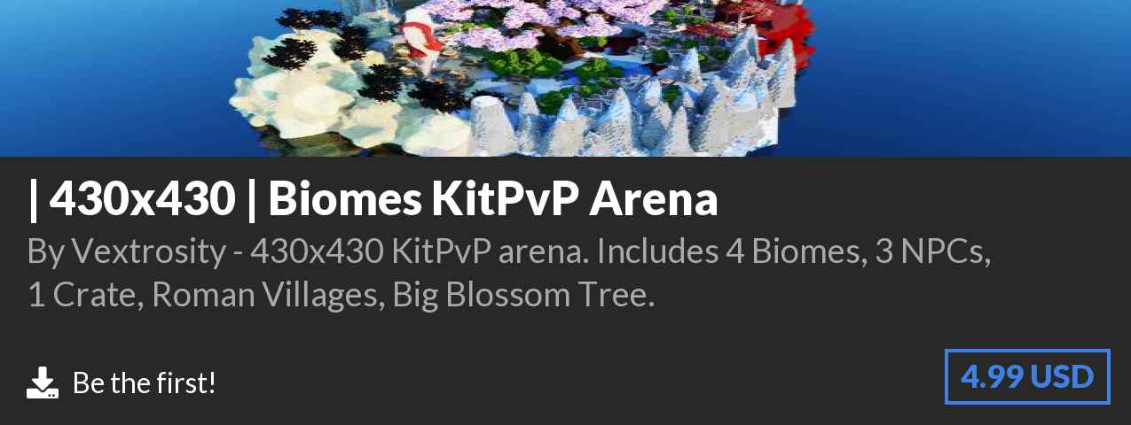 Download | 430x430 | Biomes KitPvP Arena on Polymart.org