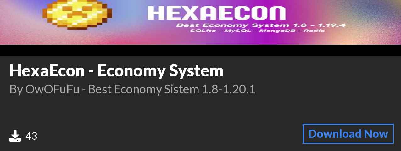 Download HexaEcon - Economy System on Polymart.org
