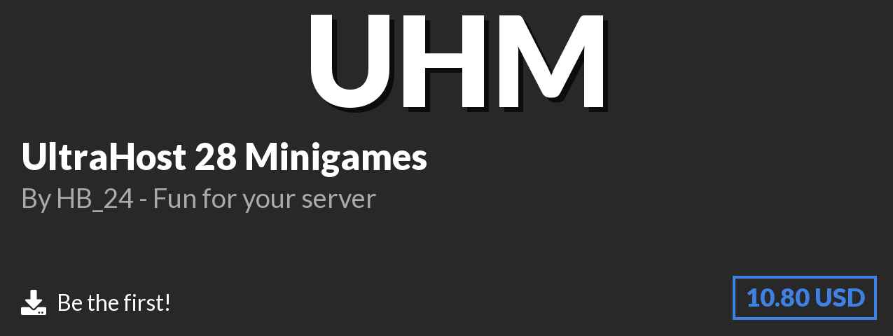 Download UltraHost 28 Minigames on Polymart.org