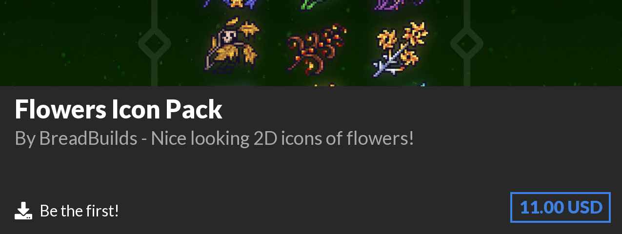 Download Flowers Icon Pack on Polymart.org