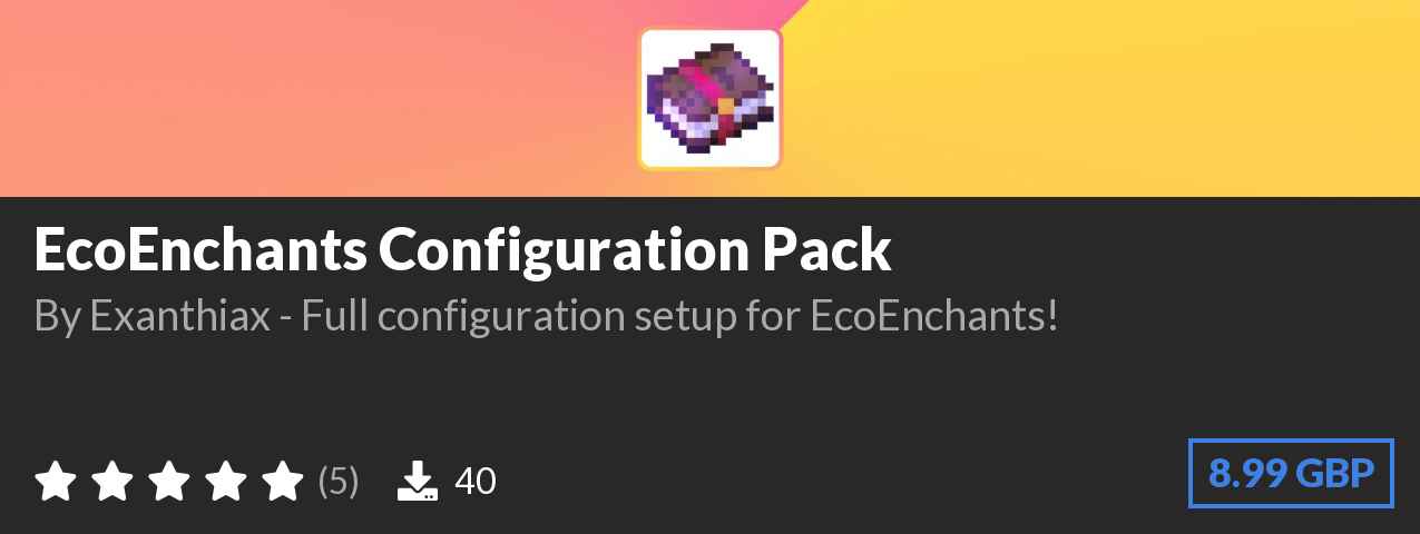 Download Exanthiax's Custom Enchant Pack on Polymart.org