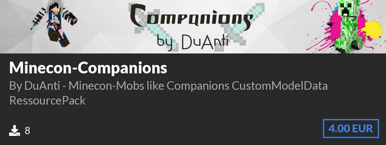Download Minecon-Companions on Polymart.org