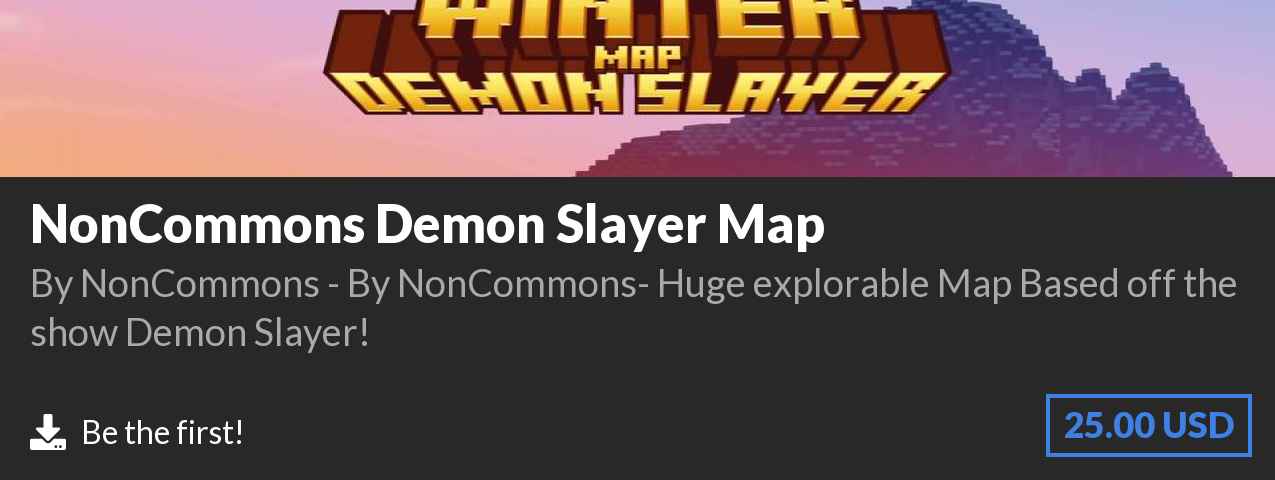 Download NonCommons Demon Slayer Map on Polymart.org