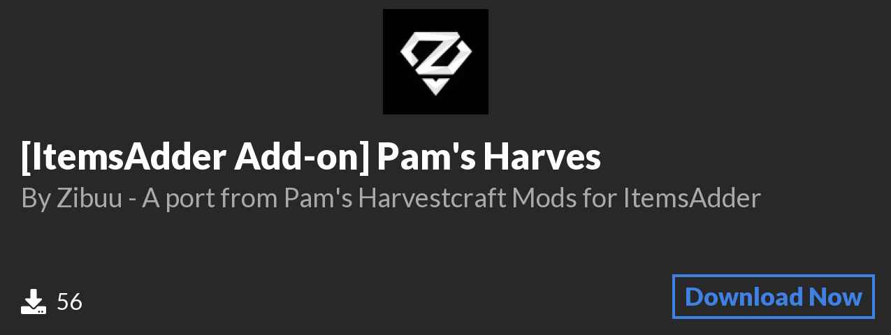 Download [ItemsAdder Add-on] Pam's Harves on Polymart.org