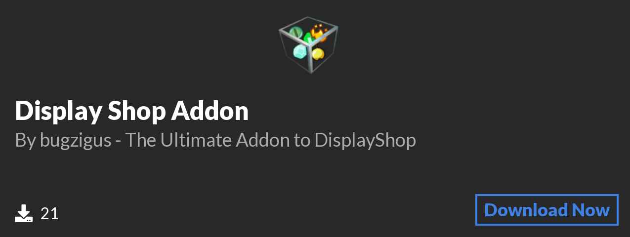 Download Display Shop Addon on Polymart.org