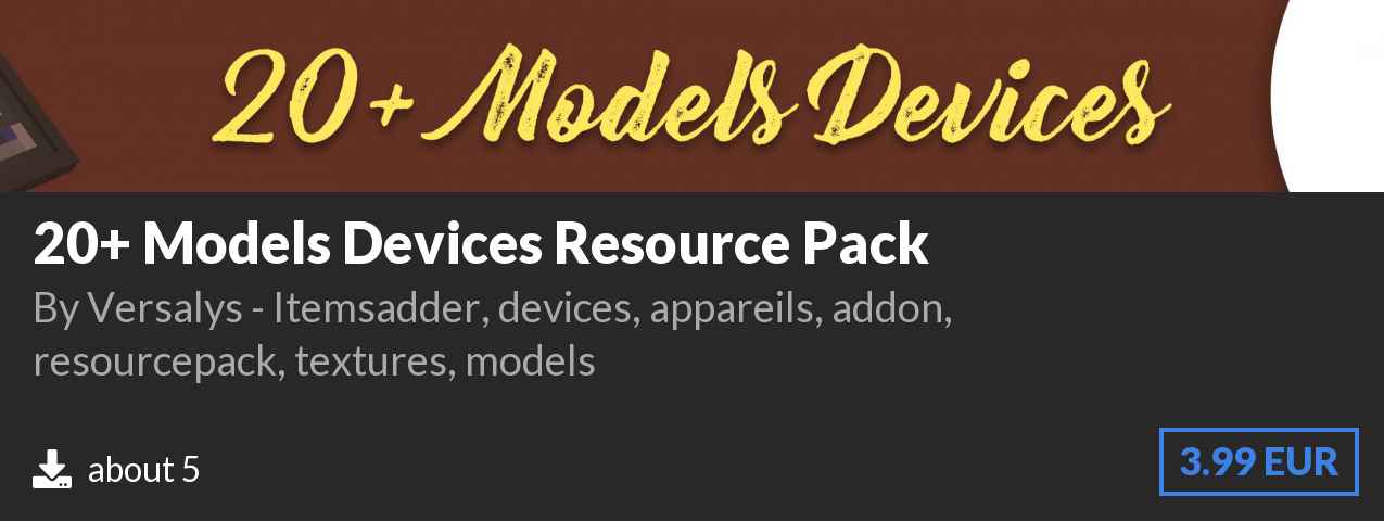Download 20+ Models Devices Resource Pack on Polymart.org