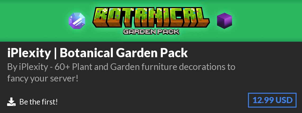 Download iPlexity | Botanical Garden Pack on Polymart.org