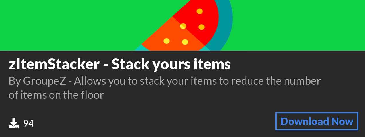 Download zItemStacker - Stack yours items on Polymart.org