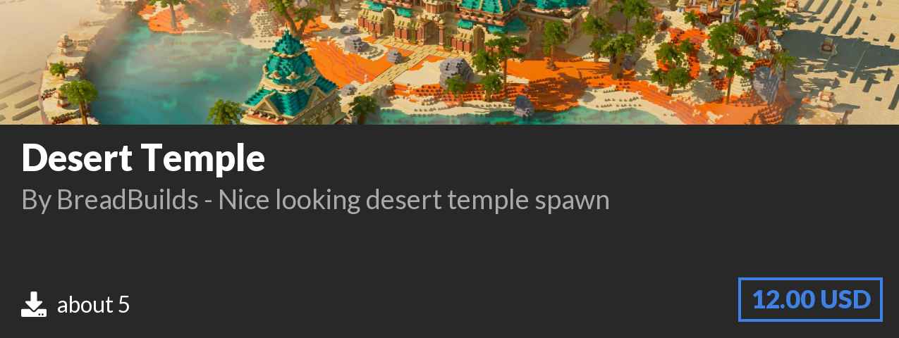 Download Desert Temple on Polymart.org
