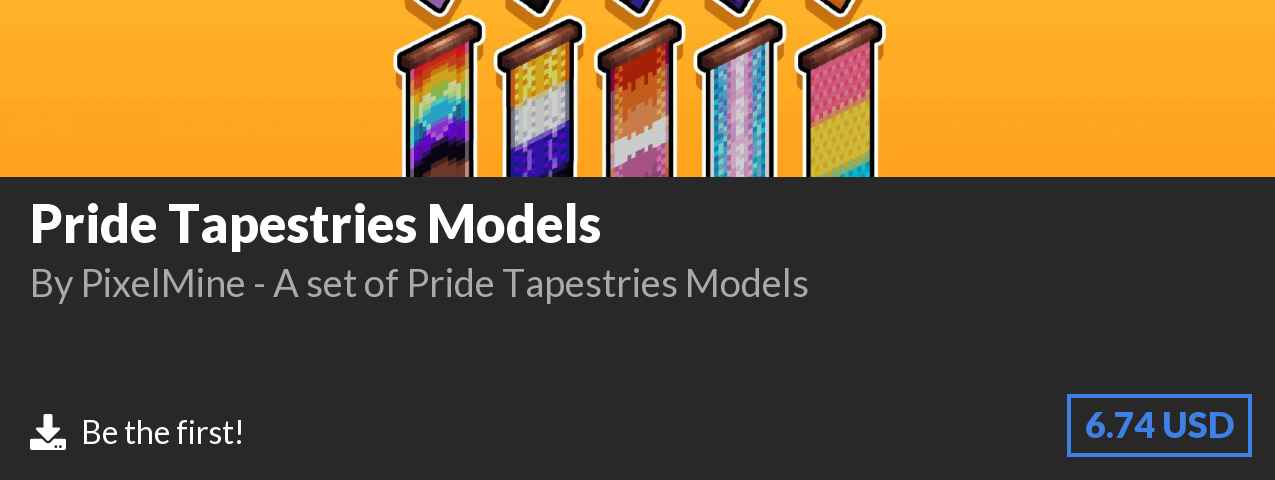 Download Pride Tapestries Models on Polymart.org