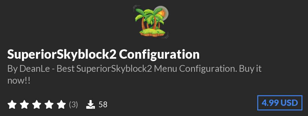 Download SuperiorSkyblock2 Configuration on Polymart.org