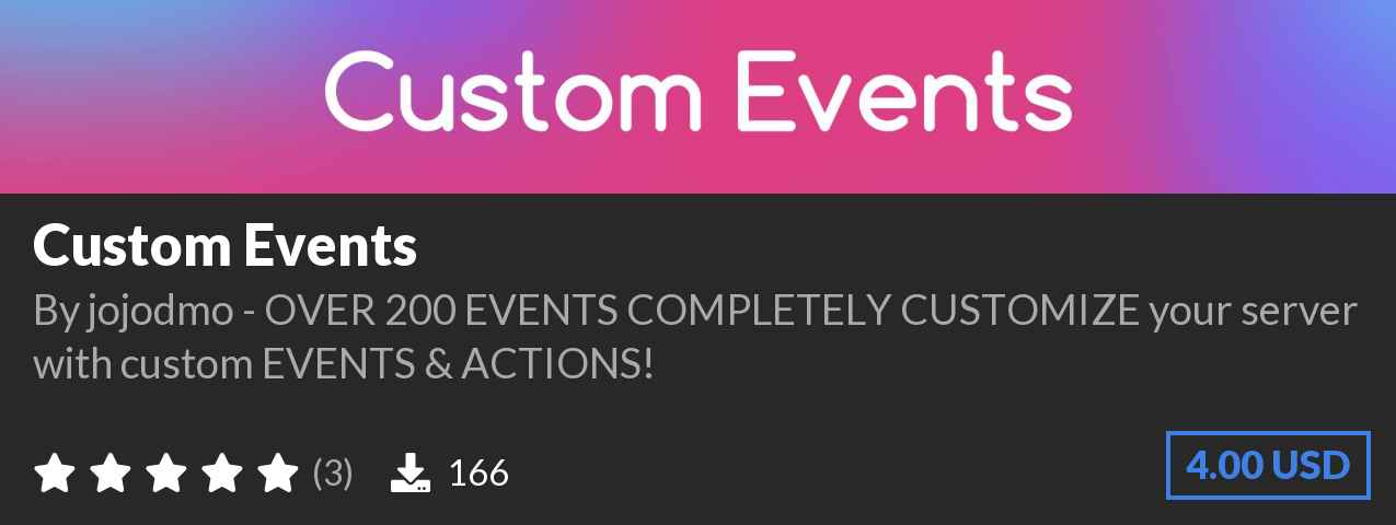 Download Custom Events on Polymart.org
