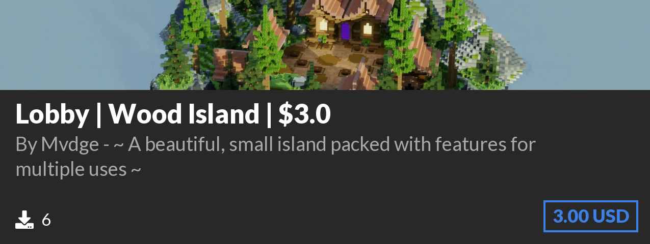 Download ⭐Lobby | Wood Island | $3.0⭐ on Polymart.org