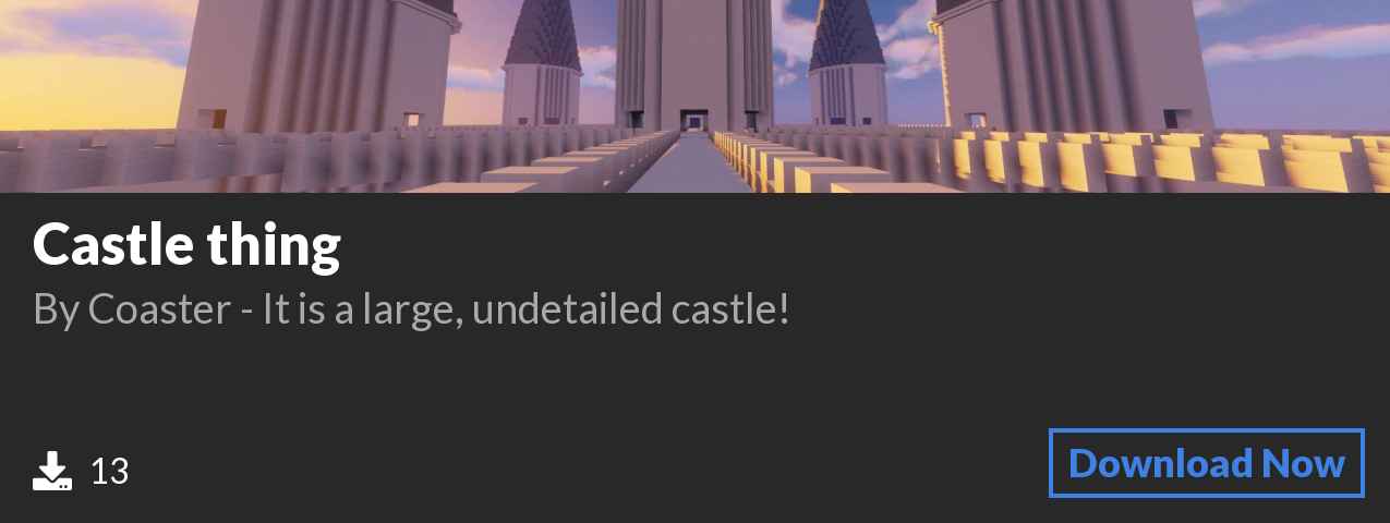 Download Castle thing on Polymart.org